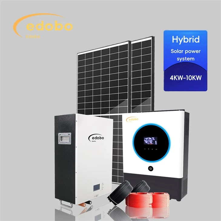 سیستم انرژی خورشیدی هیبریدی 6 کیلوواتی