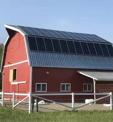 off grid solar and generator system