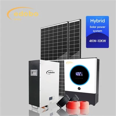 سیستم انرژی خورشیدی هیبریدی 6 کیلوواتی