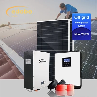 سیستم انرژی خورشیدی ژنراتور PV با باتری